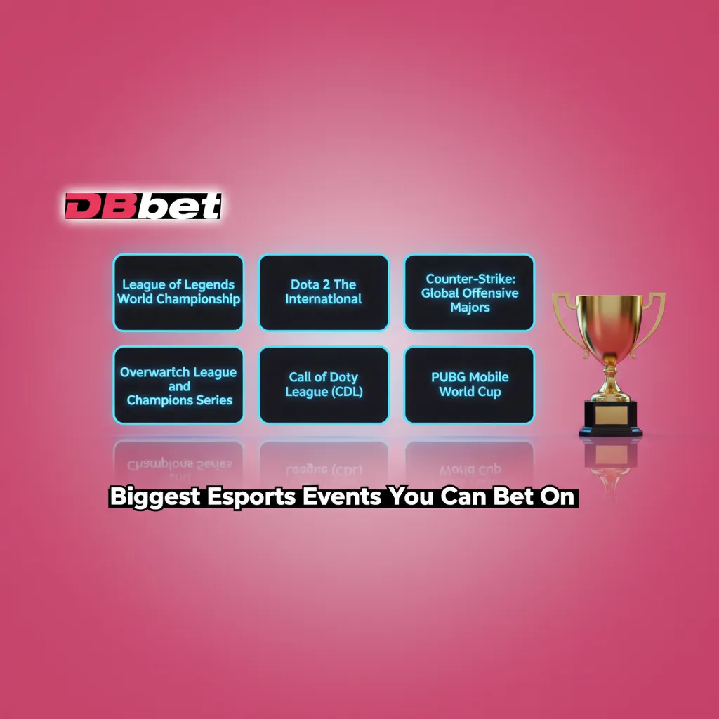 Bet year-round on top esports: Dota 2 TI, CS2 PGL Major, LoL Worlds, Valorant Champions, R6 Six Invitational.