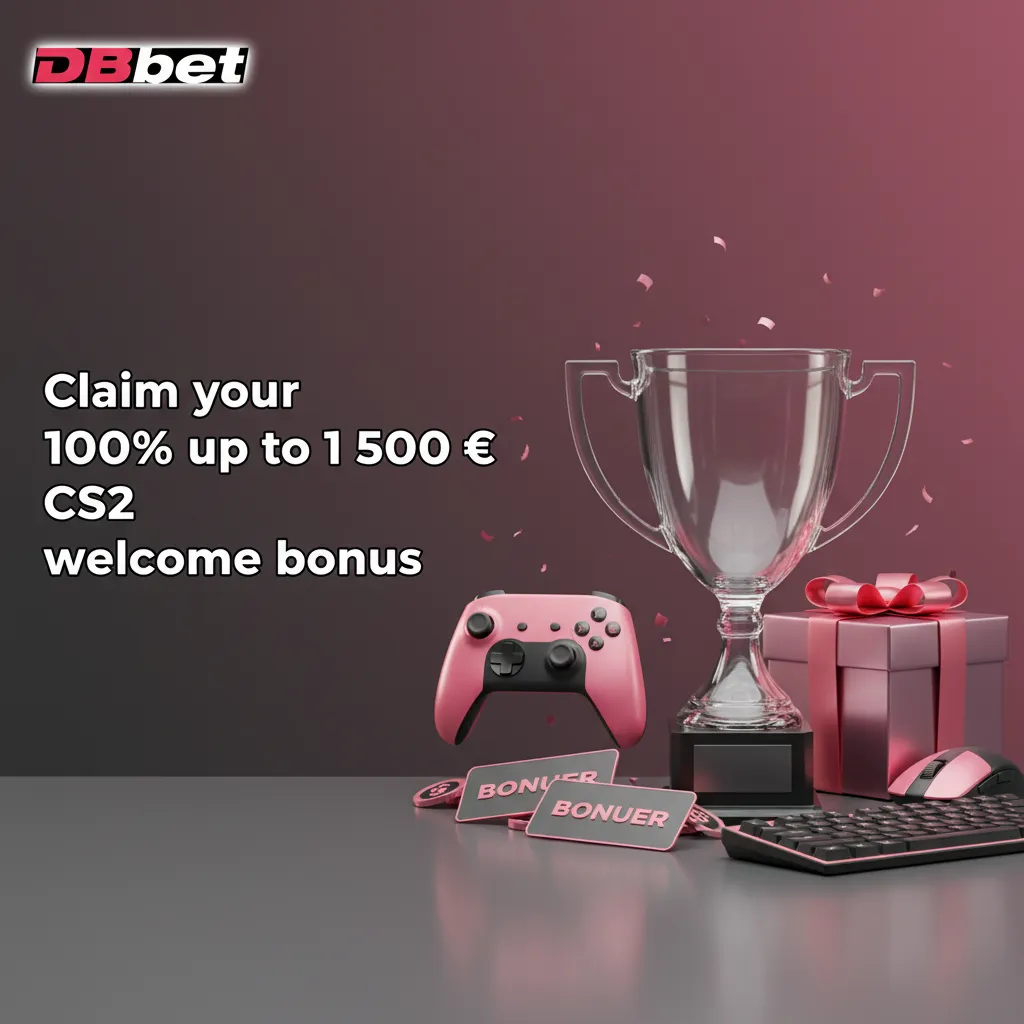 DBBet promo: Claim 100% CS2 welcome bonus up to €1,500. Register, opt in, deposit, and bet on CS2 within promo terms.