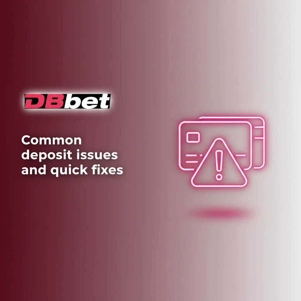 Infographic: common deposit issues and fixes—wallet limit, wrong reference, 3D Secure failed, crypto pending, KYC required.