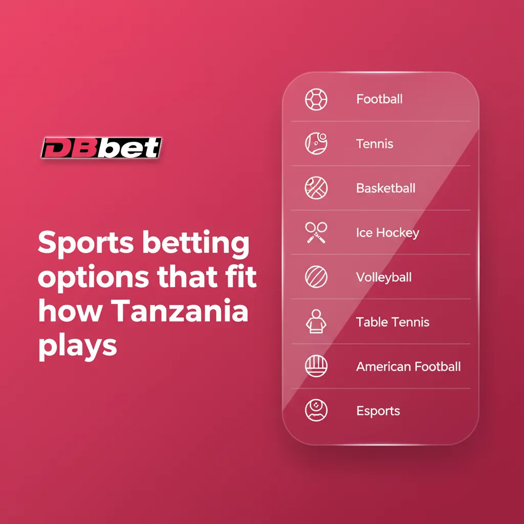 Sportsbook with real-time odds across football, basketball, tennis, cricket, rugby, and boxing in Tanzania.