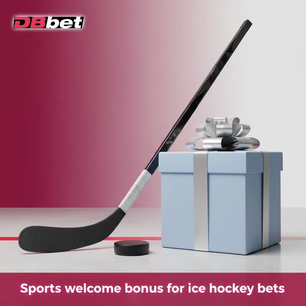 DBBet welcome bonus: first deposit match in TZS for ice hockey pre-match and live bets. Limits and wagering apply.