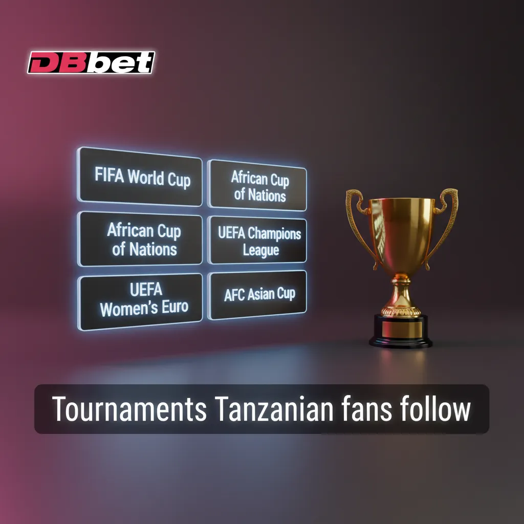 Calendar of football tournaments Tanzanian fans follow: World Cup, AFCON, UCL, NBC Premier League, Premier League.