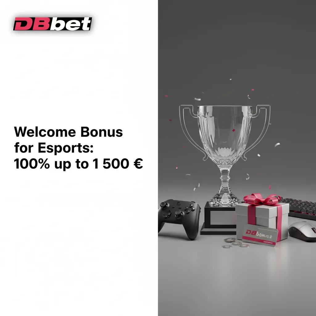 Esports welcome bonus: 100% up to €1,500 for new users; pre-match or live bets; T&Cs/wagering apply.