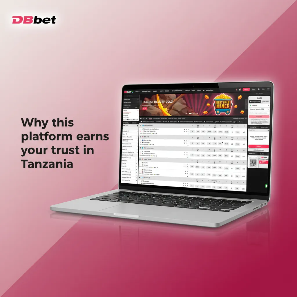 DBBet in Tanzania: live sports markets, bank-grade security, 2FA, fast Android/iOS apps, mobile money, responsive support.