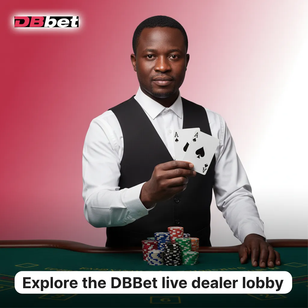 DBBet live dealer lobby: 200+ live tables incl. roulette, blackjack, baccarat, poker; switch in seconds on mobile/desktop.