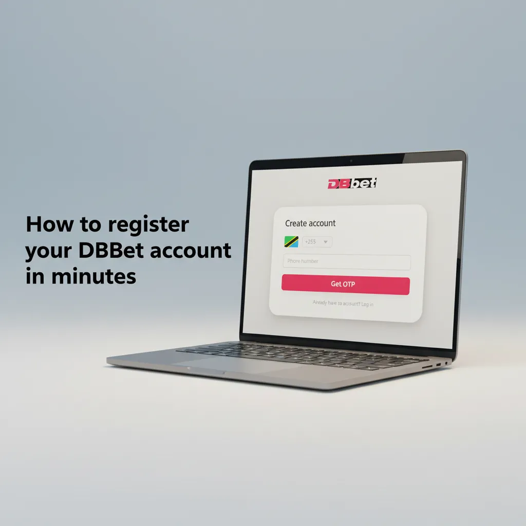 DBBet registration in minutes: pick phone/email/social, enter details, verify code, set preferences, start betting.