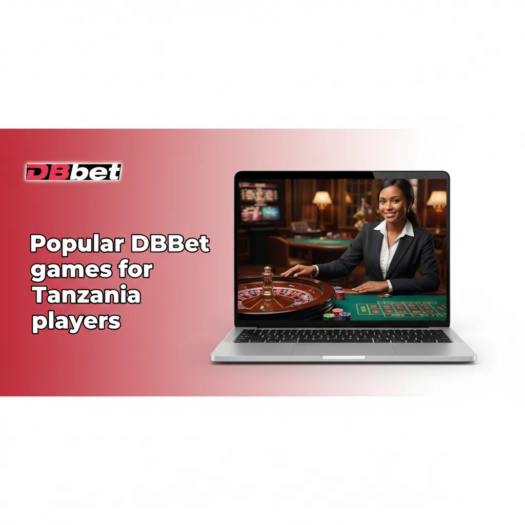 Banner of popular DBBet games for Tanzania players: Gates of Olympus, Sweet Bonanza, Book of Dead, Big Bass, Starburst.