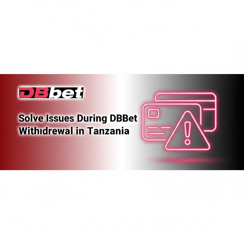 DBBet withdrawals Tanzania: fix verification, payment details, bonus, limits, return-to-source, downtime, crypto delays.