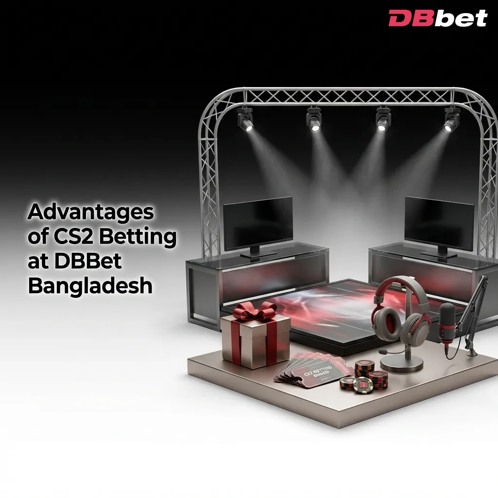 CS2 betting advantages at DBBet Bangladesh including bonuses, local payments, support, mobile app, and competitive odds — DBbet in Bangladesh