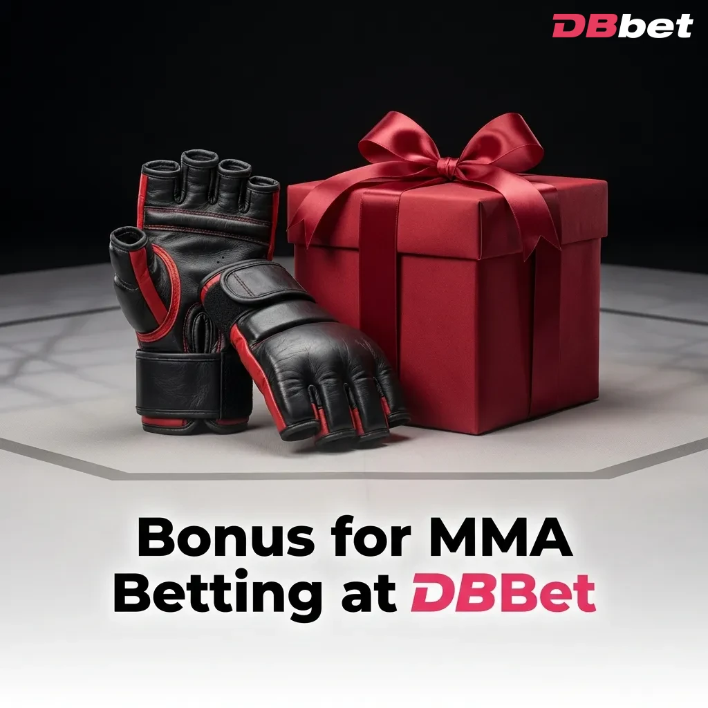 DBBet welcome bonus offering 100% match up to ৳10,000 for new users on MMA betting with rollover requirements — DBbet in Bangladesh