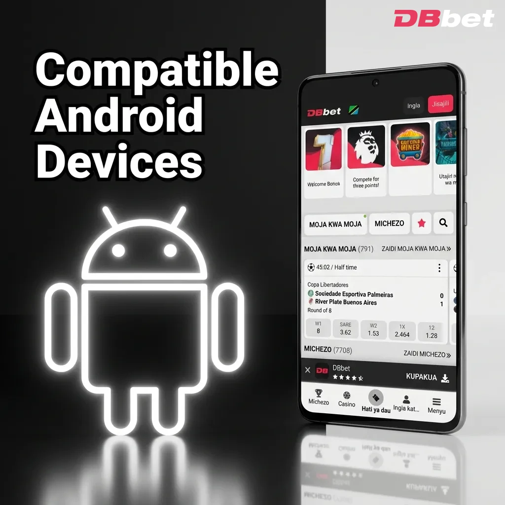 List of compatible Android smartphone models including Samsung, Xiaomi, Realme, Oppo, Vivo, OnePlus, Motorola, and Google devices — DBbet in Bangladesh