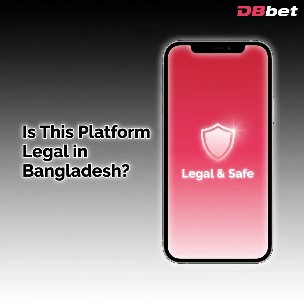 Online gambling platform interface showing Curacao license seal and responsible gaming features — DBbet in Bangladesh