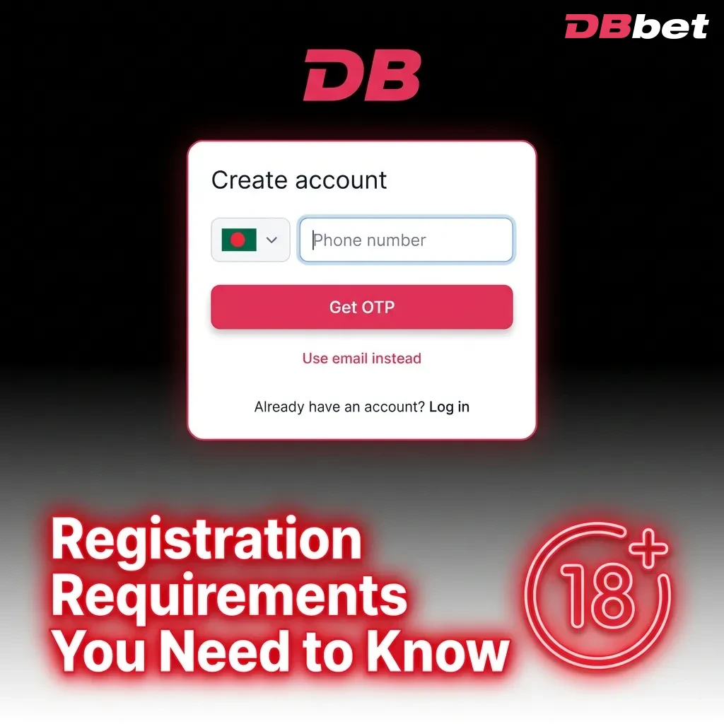 Person reviewing registration checklist on computer screen showing age, ID, and verification requirements — DBbet in Bangladesh