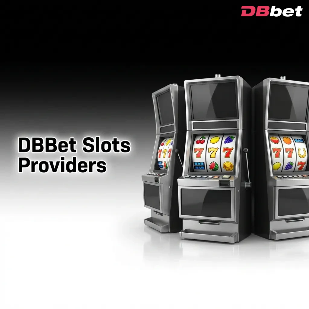 DBBet slots providers showcase logos from Pragmatic Play, NetEnt, Play'n GO, Microgaming, and other top developers — DBbet in Bangladesh