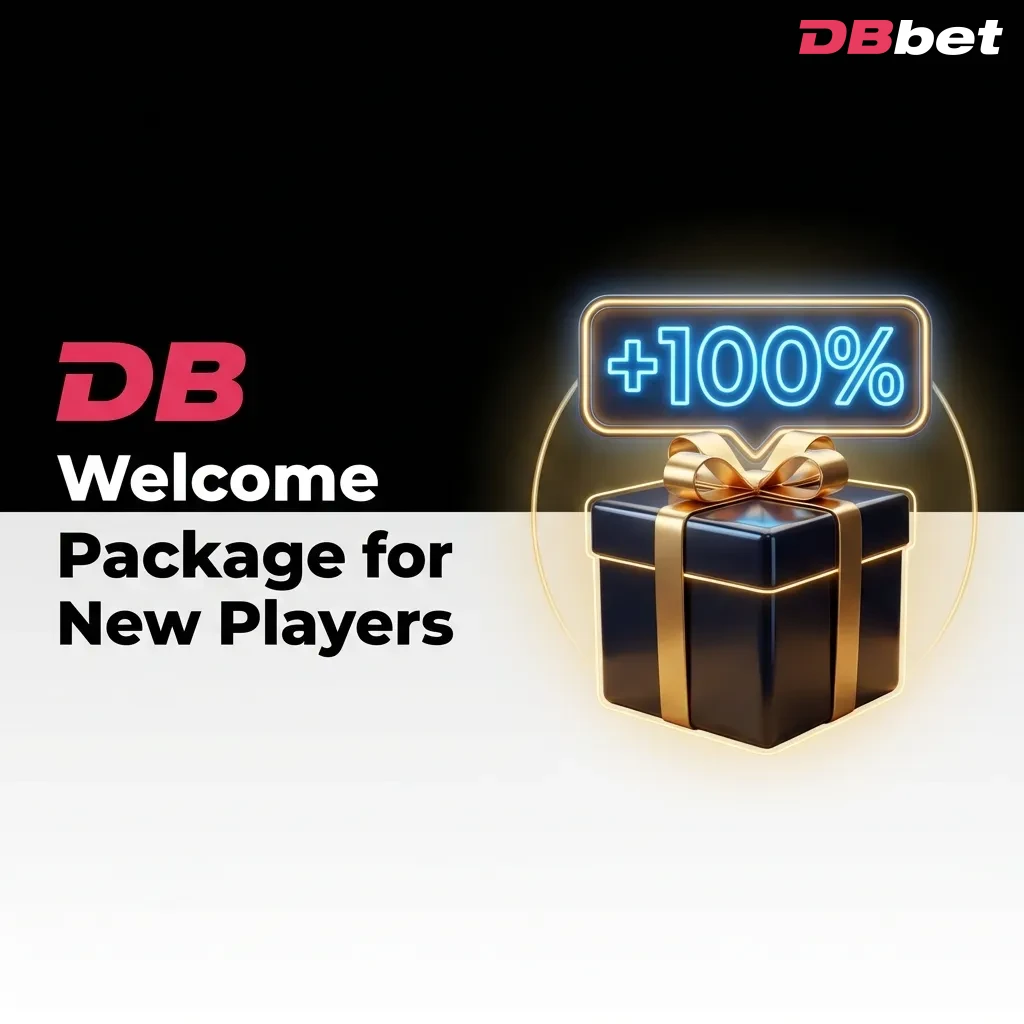 DBBet welcome package showing casino and sports bonuses up to 1500 EUR for new players with deposit requirements — DBbet in Bangladesh