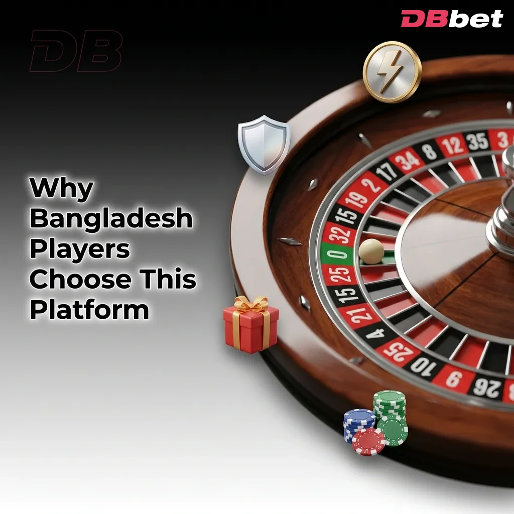 Bangladesh casino platform showing mobile-first design, BDT currency support, and local payment options like bKash — DBbet in Bangladesh