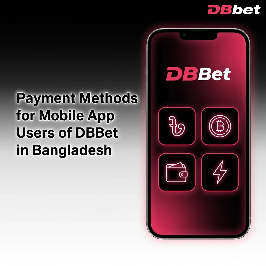 DBBet Bangladesh mobile app payment methods including bKash, Nagad, Rocket, cards, e-wallets, and cryptocurrency options — DBbet in Bangladesh