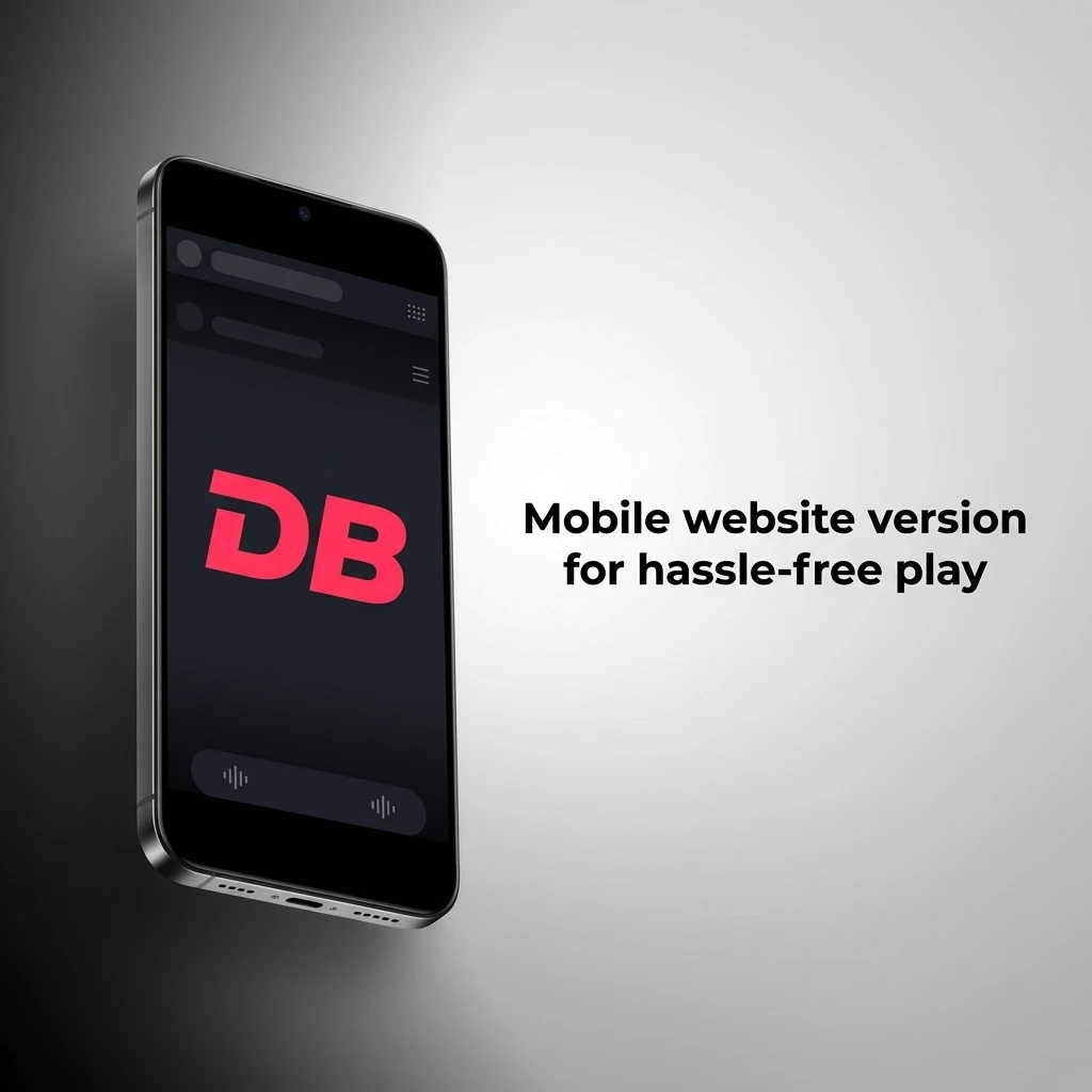 Mobile website on phone showing live odds, casino games, and BDT cashier for hassle-free betting in Bangladesh
